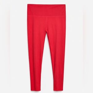 Athleta Elation Ultra High Rise Leggings Red 2X